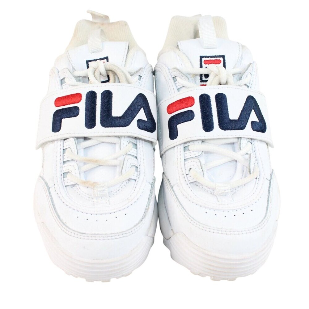 Vintage Fila Disruptor II Applique Youth Sz 3 Retro Y2K Sneakers 3XM00807-125 - Picture 3 of 10